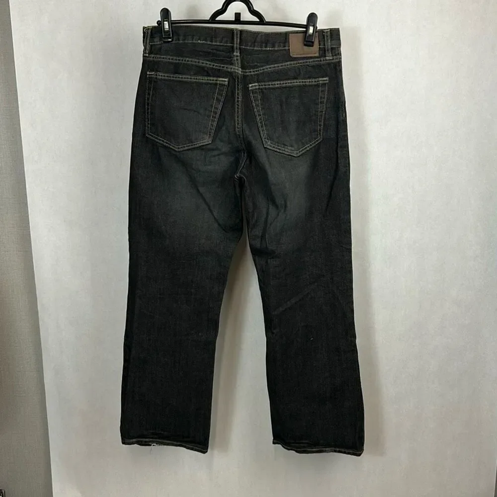 Gap Boot Fit Denim Jeans Mens Sz 34x30 Bootcut Relaxed Worn Rinse